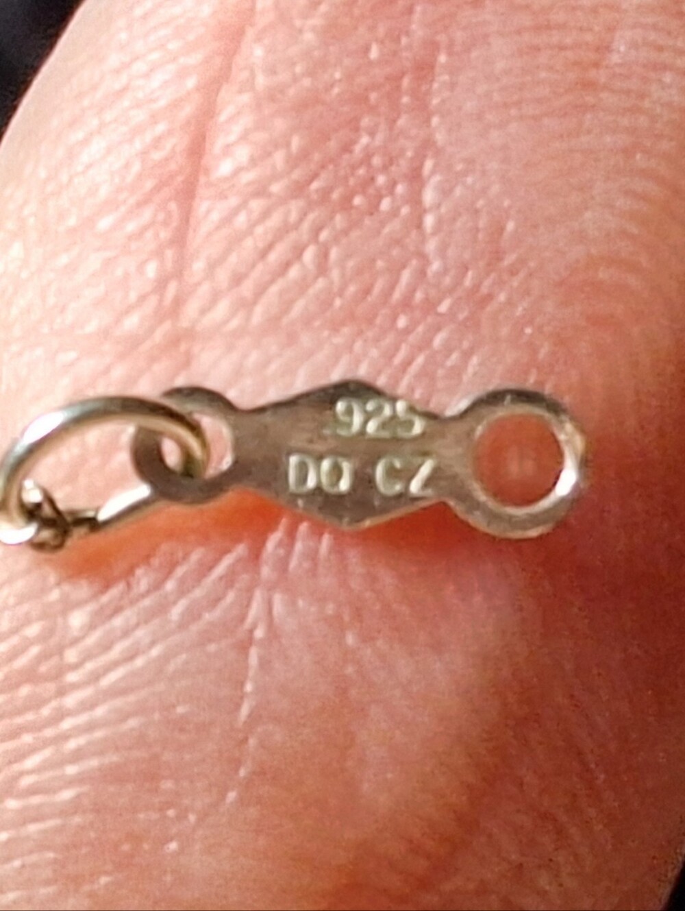 Diamonique 925 Sterling Silver Princess Cut CZ Solitaire Necklace - Picture 8 of 10